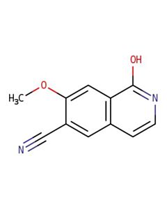 Astatech 1-HYDROXY-7-METHOXYISOQUINOLINE-6-CARBONITRILE; 1G; Purity 95%; MDL-MFCD32660784